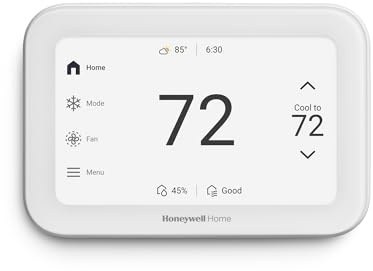 Honeywell Home X8S Premium Smart Wi-Fi Thermostat, White