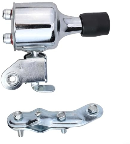 SiSinkal Générateur de Dynamo de vélo 12 V 6 W AC Sortie Lumière Friction Alimentation Avant en Aluminium Métal Source d'alimentation pour VTT vélos électriques Noir 10,5 cm x 5 cm