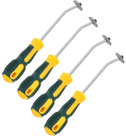 SHINEOFI 4 Piezas De Herramientas Para Limpiar Juntas De Azulejos Fregar Lechada Removedor De Masilla Raspador De Masilla Removedor De Lechada Limpiador Para Pisos De
