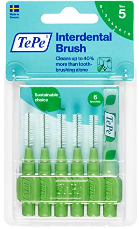 TEPE Interdentalbürste Original grün (ISO Größe 5) 6 Stück, grün