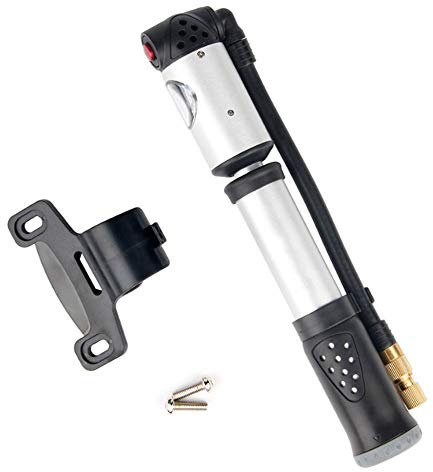 SUSHOP 300psi Mini Pompe per Pneumatici da Bicicletta Portatili, Gonfiatore per Pneumatici per Bicicletta Presta Schrader MTB Pompa d'Aria per Forcella Portatile Bicicletta da Strada Ciclismo