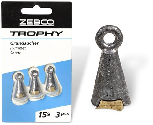 Zebco Kvalitet Trophy grundsökare fiskebly grundbly fiske fisketillbehör, diverse 10 g