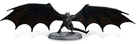 Eaglemoss Collections Juego de Tronos - Modelo de Dragón Drogon - Modelos oficiales de Juego de Tronos