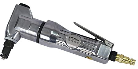 Wiltec Druckluft Blechschere 3500U/min Blechknabber bis 1,3 mm Schnitttiefe Blechnibbler 170l/min