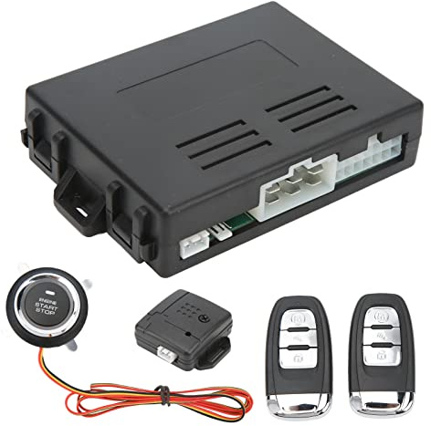 Sistema de Entrada sin Llave para Automóvil, Arranque/parada Remotos, Desbloqueo/bloqueo Automático, Buscador de Entrada sin Llave, Antirrobo, Diseño Profesional, para Vehículo