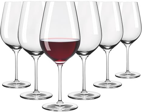 Ritzenhoff 6311001 Copa de vino tinto 600 ml - Serie Glanzlicht - 6 piezas en set de regalo - chic-moderno - Made in Germany