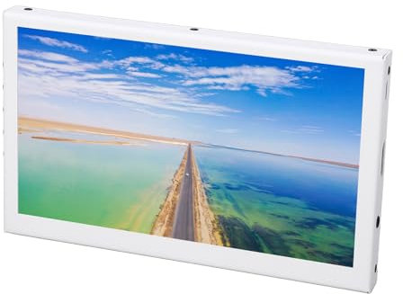FILFEEL Écran Tactile 7 Pouces, Dalle TN, Angle de 170°, Code Couleur 16,7 M, Conversion du Format D'écran 16:9, avec Deux Haut-parleurs, Interface Multimédia HD, pour PC, Ordinateur