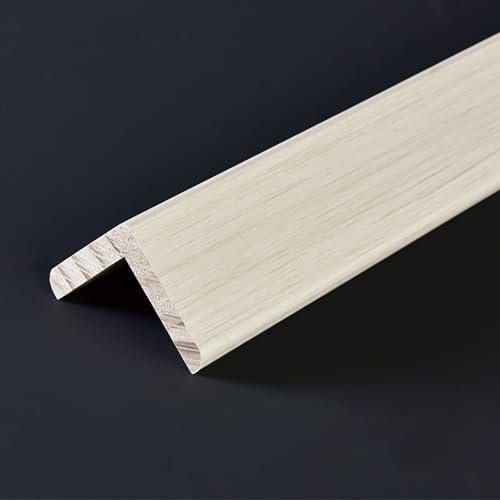 KAXLDHH Panchina per Finestra, Protezione Davanzale, Protezioni Decorative per Davanzali A Bovindo Tagliabili per La Casa, Davanzale per Finestra con Finitura in Legno(Beige,5x200cm)