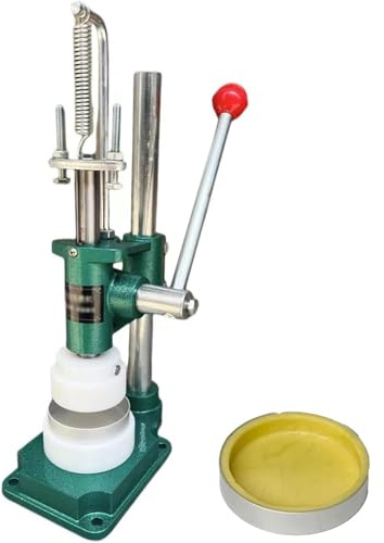 UORDBY Presse à tartelettes Manuelle, avec 1 Moule, idéale pour la préparation de tartelettes au Fromage, de tartelettes aux œufs, de crêpes,Kit pour pâte à Tarte SN6201