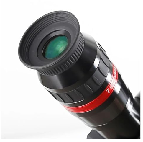 Astronomiskt teleskop okularset, 82 grader, 1,25 tum, 4 mm 7 mm 16 mm, ultra vidvinkel, apokromatisk, stort synfält, 4 grupper, 7 optiska linser