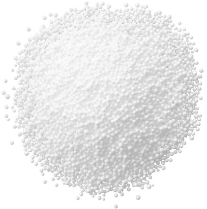 PACKOVE Perline di Polistirolo Mini 3-5 Mm 300g, Riempitivo Morbido per Pouf Sacco, Cuscini Imbottitura e Giocattoli Fai da Te, Ricarica per Sedie e Divani Artigianali
