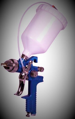 AEROGRAFO H-827P 600cc 1.4mm VERNICIATURA PROFESSIONALE HVLP ASTURO PER PRODOTTI DI ALTA VISCOSITA VERNICIATURA LEGNO