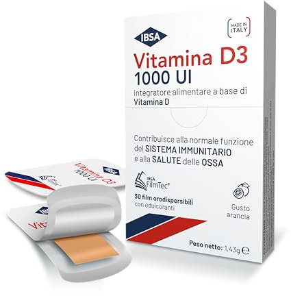 Vitamina D3 IBSA 1000 UI - 30 Film Orodispersibili
