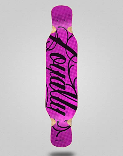 Loyalty Skateboard Longboard Deck 46 x 10 Log Pink