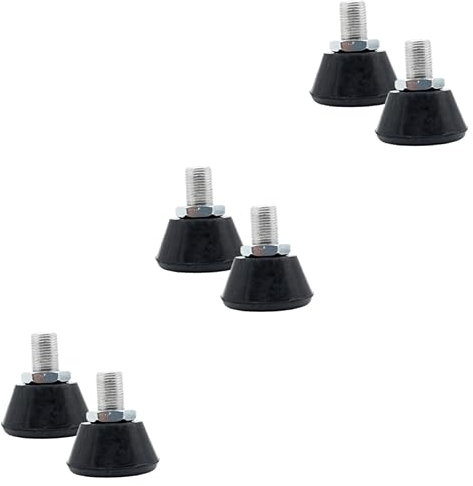 Toyvian 3paare Verstellbare Roller Skate Toe Stoppers Aus Gummi Mit Schraube Geeignet Für Standard-Rollschuhe Installieren Optimale Bremskraft Für Straßen Und Gehwege