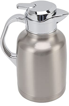 TYCIONG Teekanne aus 304 Edelstahl, isolierte Kaffeekanne, Hotel, Restaurant, Willkommenskanne (Silber), TYCIONGmcy6skadng-12