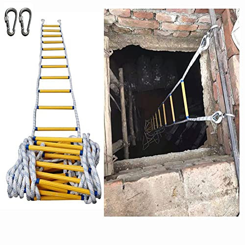 BLYXINVORA Sicherheitsleiter, Heimfeuerleiter, Rettungsleiter für den Brandschutz/8M/26Ft