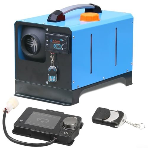 Besttoolifes BT Control Diesel Parking Heater,Air Heater Portable With BT Remote Control 2-8KW Adjustable Temperature Large Screen,APP Compatible Thermostat,Quick Install