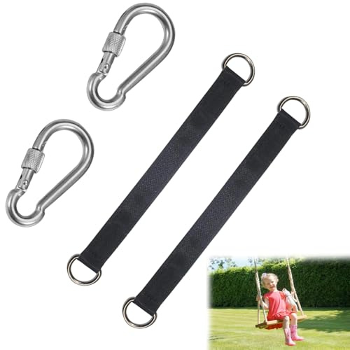 Lot de 2 fixations pour balançoire, fixation pour hamac, protection solaire avant de voiture