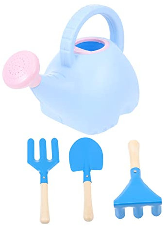 IMIKEYA Kit Attrezzi Da Giardinaggio Per Ragazzo Giocattoli Da Giardino Forma Cartone Animato Mini Attrezzi Giardino Per Ragazzo Annaffiatoio Per Giardinaggio Sicuro e Leggero