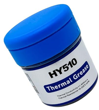 Pasta termica, pasta fresca, pasta fredda CPU -20 g di pasta Hermion CPU/GPU grigia (≥1,93w/m · k) con un fascino termico basso (<0,225 ° C · in²/w)