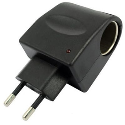 Chargeur D'allumes-Cigarettes Voiture | Adaptateur De Voiture D'allumes Cigare 220V À 12V | Convertisseur Prise Courant Murale | Adaptateur D'allumes Cigares EU Plug | pour Voitures, Camping