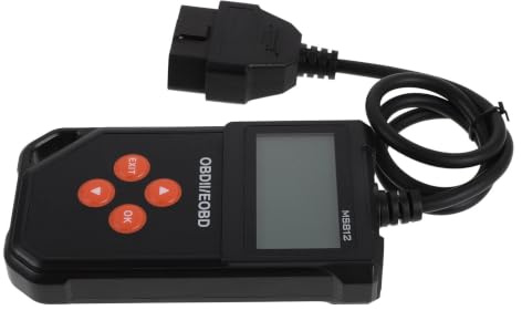 Hemobllo Escáner de Diagnóstico Automotriz para Coche y Camión Carcasa de Plástico y Aleación, Fácil y Compatibilidad Amplia para Mecánicos y Aficionados