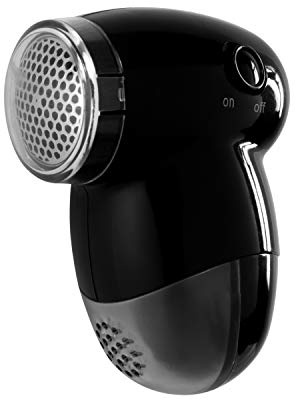 GForce Black Compact Travel Lint Shaver| Dimensions: 3.75x 2.75 | Great for Shaving | On Fabric | Furniture | Travel Accessories | Great for Loose Thread | Lint | Fuzz Removal | Black