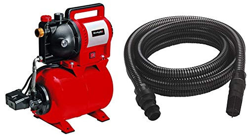 Einhell Hauswasserwerk GC-WW 1045 N (1050 W, 4.8 bar, max. 4500 L/h, max. 48 m Förderhöhe, Wasserfüllanzeige, Wassereinfüllöffnung/-ablassschraube, 20 l-Tank, ink. 4 m Saugschlauch)