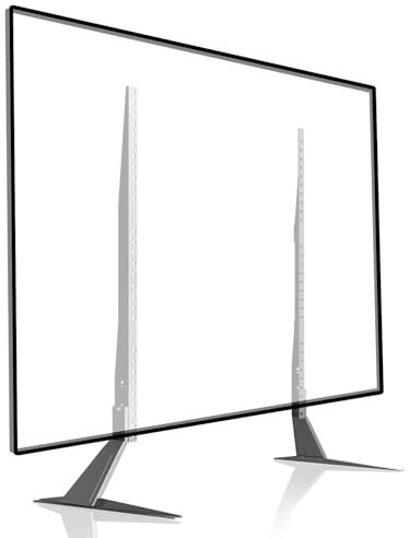 Suptek Soporte TV Pie Universal, Soporte Pie TV para Pantallas de 27-85 Pulgadas LED/LCD/Plasma/Plana, Altura Ajustable, hasta 50 kg VESA MÁX 800x1000 mm - ML2785