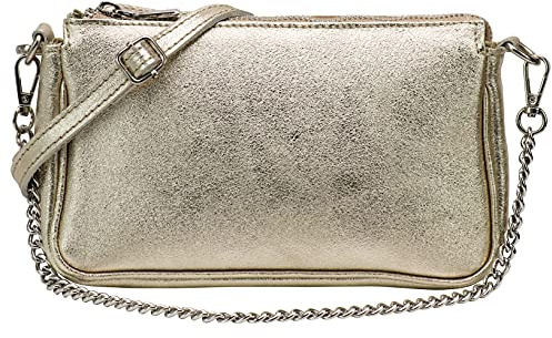 SH Leder Echtleder Schultertasche Umhängetasche Handtaschen Clutch kleine Tasche Abendtasche 23x13cm Jennie G323