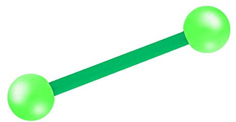 Treuheld® Piercing Stab aus Kunststoff | 9 Farben | 11 Größen