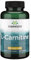 Swanson, L-Carnitine (L-Carnitin-Base), 500mg, 100 vegane Tabletten, Hochdosiert, Laborgeprüft, Vegetarisch, Sojafrei, Glutenfrei, Ohne Gentechnik