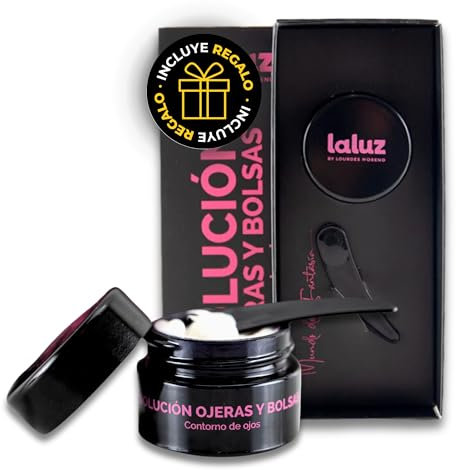 LaLuz by Lourdes Moreno I Crema Contorno De Ojos Antiojeras Mujer Y Hombre I Crema Ojeras Y Bolsas I Eye Cream Anti Ojeras I Contorno De Ojos Antiarrugas Mujer | Contorno Con Niacinamida 15 Ml