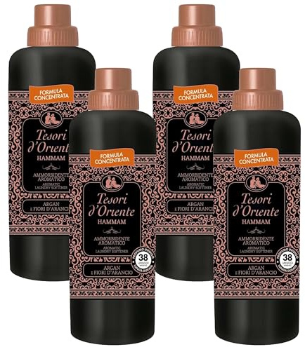 Tesori d'Oriente Ayurveda konzentrierter Weichspüler 760 ml (Hammam, x4) | Hammam, x4