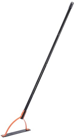 ciciglow Tagliaerba per Erbacce con Lama Affilata Seghettata a Doppio Taglio, Manico Manuale per Erbacce, Utensile Manuale per Tagliare L'erba, per Cortili, Giardini, Prati (4