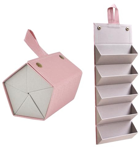 Kenpal Sunglasses Organizer Holder Glasses Storage Travel Case, Mosaic Pink