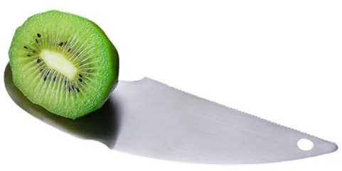 Cuchara de aguacate, 2 en 1 de acero inoxidable, cuchara de kiwi, cuchara para tumba, cortador de verduras, frutas, pelador de aguacate, versátil para utensilios de cocina