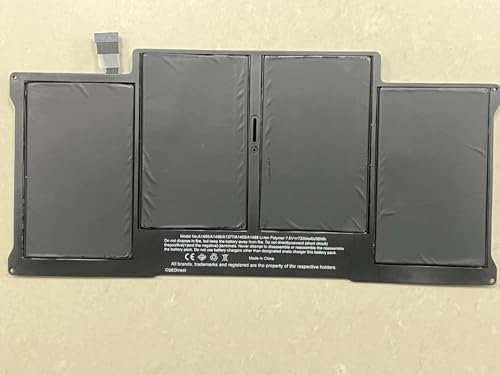 A1405 Laptop Battery for MacBook Air 13 Inch A1369 (Late 2010 Mid 2011 Version) A1466 (Mid 2012 Mid 2013 Early 2014 Early 2015,2017) A1496 A1405 A1377