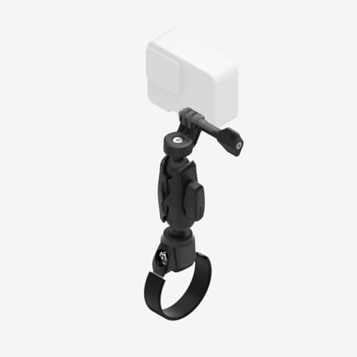 Quad Lock Action Camera Kit with Roll Cage Hose Clamp and Dual Pivot Arm (Small)