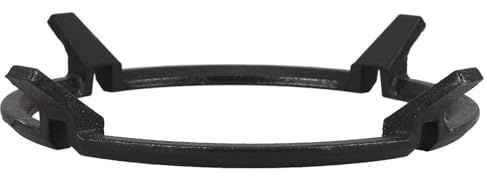 UTHCLO Antiscivolo Ghisa Per Wok Compatibile Gas Dimensioni e Facile Installare e Stabile Per e Versatile