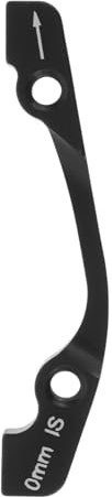 DINHEAROM Scheibenbremsen Adapter Fahrrad Post Mount Für Scheibenbremse Einstellbarer Korrosionsbeständiger Leichter Bremssattel Halter Für Rennrad Mountainbike Mit Schrauben