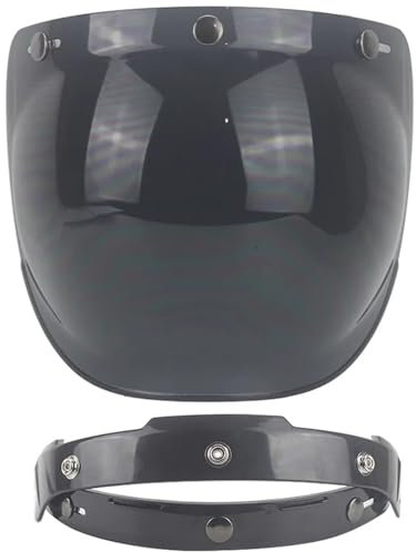 L6NqIAG Housse de Casque de Moto, Pare-Brise de Moto, Style Casque Vintage, Accessoires de Moto Visiere Casque Moto(B5)