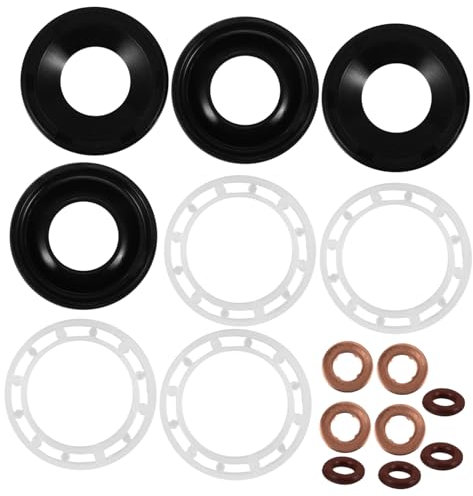 iplusmile 1satz Einspritzdüsen Dichtungssatz Für -motoren O-ringe Und Unterlegscheiben Langlebige Gummimaterialien Für Verbesserte Dichtungen Und Leistung