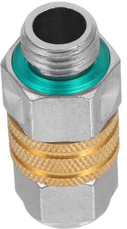 ABOOFAN 1 Pieza Articulación Giratoria Adaptador De Lavadora a Presión Núcleo De Válvulas De Conector Accesorios Para Lavadoras a Presion Conector De Lavadora a Presión Latón