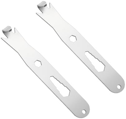 Lot de 2 pinces torsadées pour fil de clôture - Outil de tension pour poteau en T, outils de fil ardillon - Outils de fil torsadé pour gagner du temps - Pour tordre n'importe quel fil d'acier