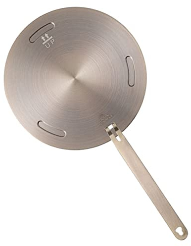 INOOMP Piastra Diffusore Calore in Metallo Rosa Oro per Gas Adattatore Piano Cottura per Diffusione Uniforme Resistente e Sicura per Cucina