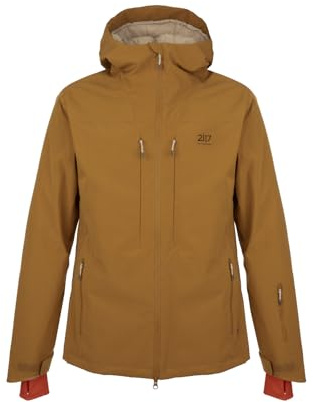 2117 of Sweden Nausta Herren Skijacke mit Kapuze | Wasserabweisende Herren-Skijacke mit Isolierung. Perfekt für Skifahren, bietet Stil, Komfort und Schutz.