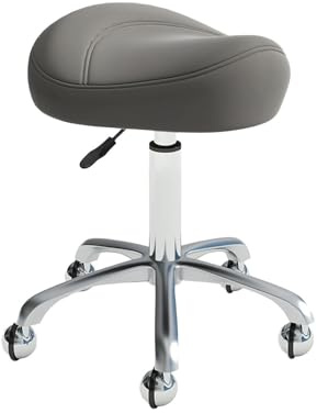 Ergonomisk sadelpall, vridbar och justerbar arbetsstol, lämplig for salonger, medicinska institutioner och massagesalonger(Color-4)