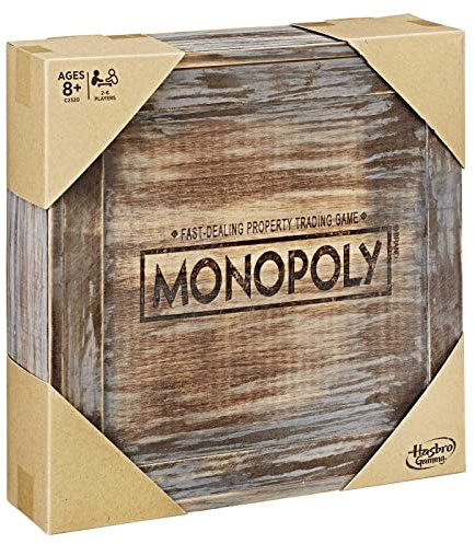 Hasbro Gaming Monopoly Spiel Rustic Series Edition (englische Version)